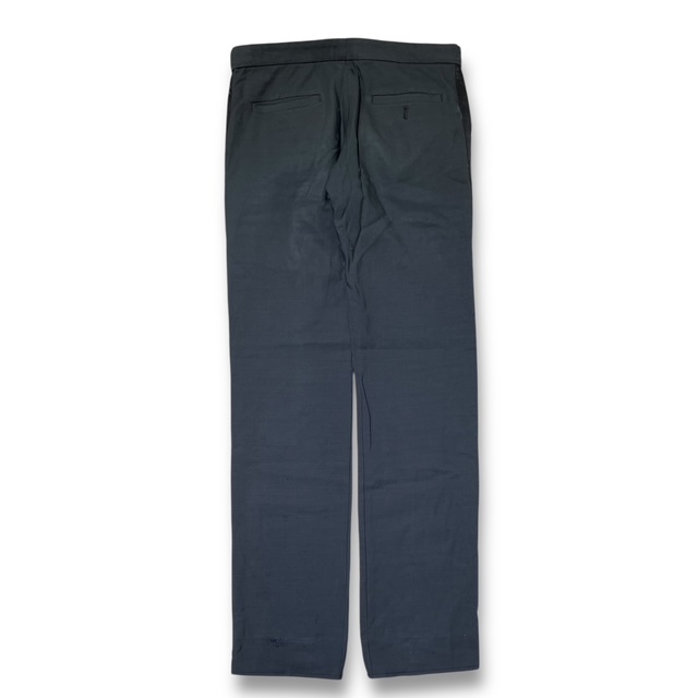 02AW UNDERCOVER ロングパンツ 魔女期 クロス柄 サイドラインパンツ Lサイズ ブラック M201 アンダーカバー 店舗受取可_画像2