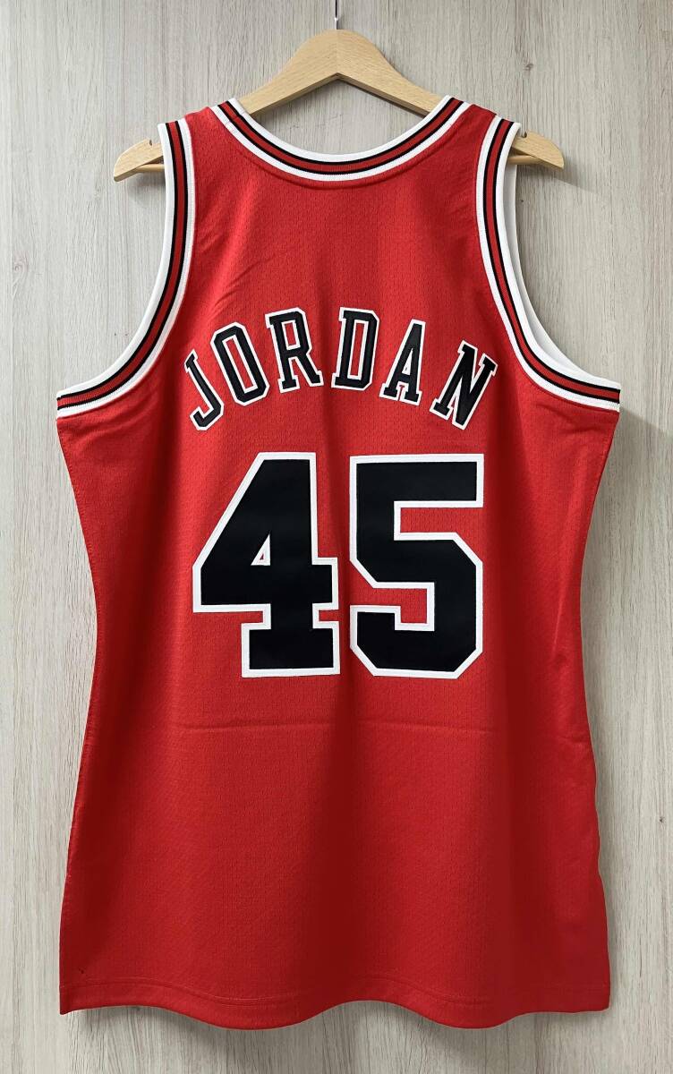 Mitchell&ness ミッチェルアンドネス NBA シカゴ・ブルズ マイケル・ジョーダン #45 オーセンティック ジャージ サイズL_画像1