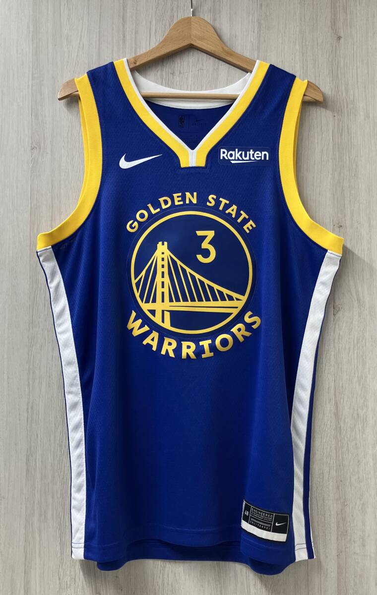 NIKE ナイキ NBA ゴールデンステート・ウォリアーズ ジョーダン・プール #3 スウィングマン ジャージ サイズL_画像2