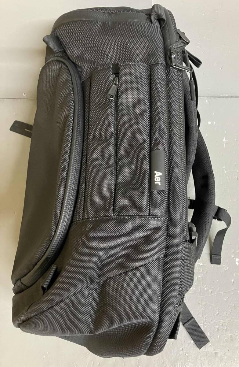 Aer エアー リュック Capsule Pack カプセルパック バックパック AER21021 ブラック ナイロン 無地 トラベル_画像4