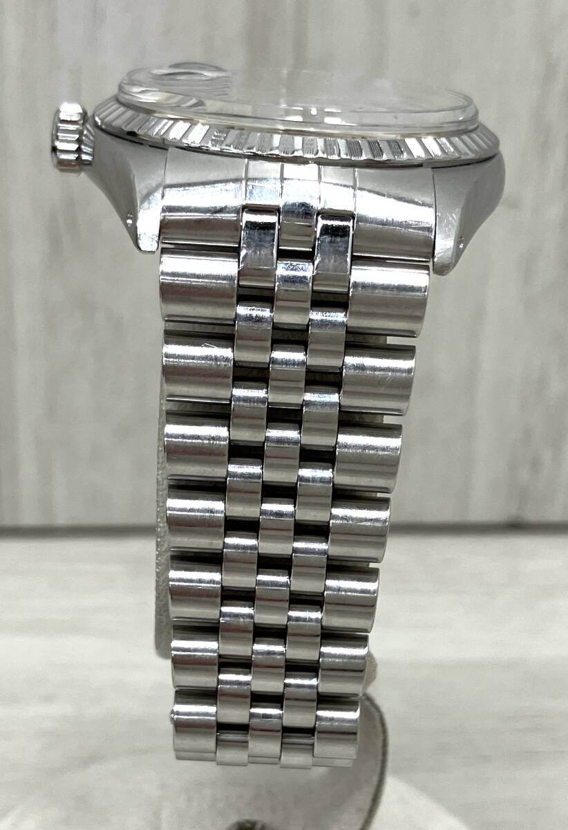 ROLEX ロレックス オイスターパーペチュアル デイトジャスト 1603/951*** シルバー 自動巻き 腕時計【2025/10・OH・風防交換済】_画像5