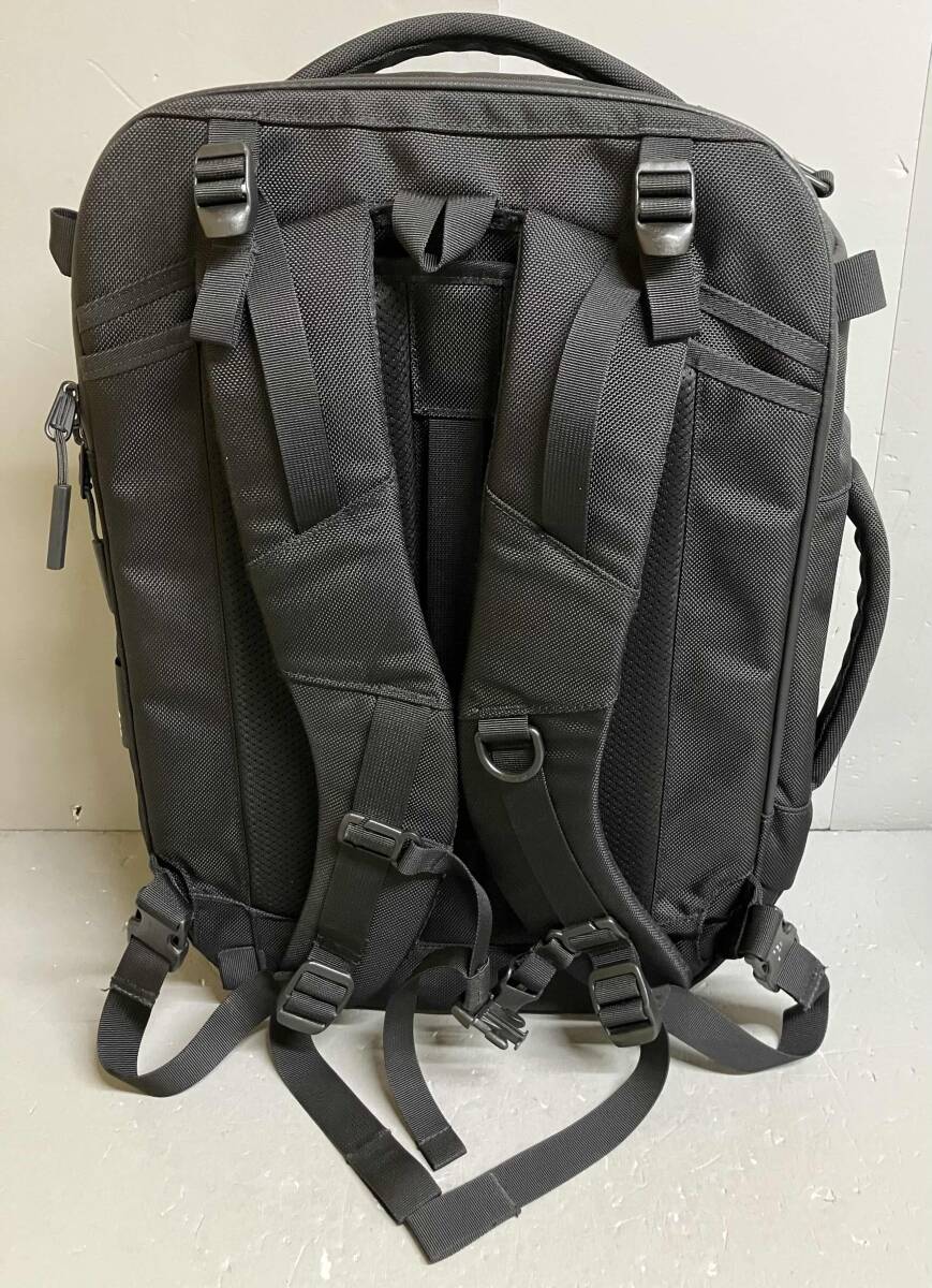 Aer エアー リュック Capsule Pack カプセルパック バックパック AER21021 ブラック ナイロン 無地 トラベル_画像2