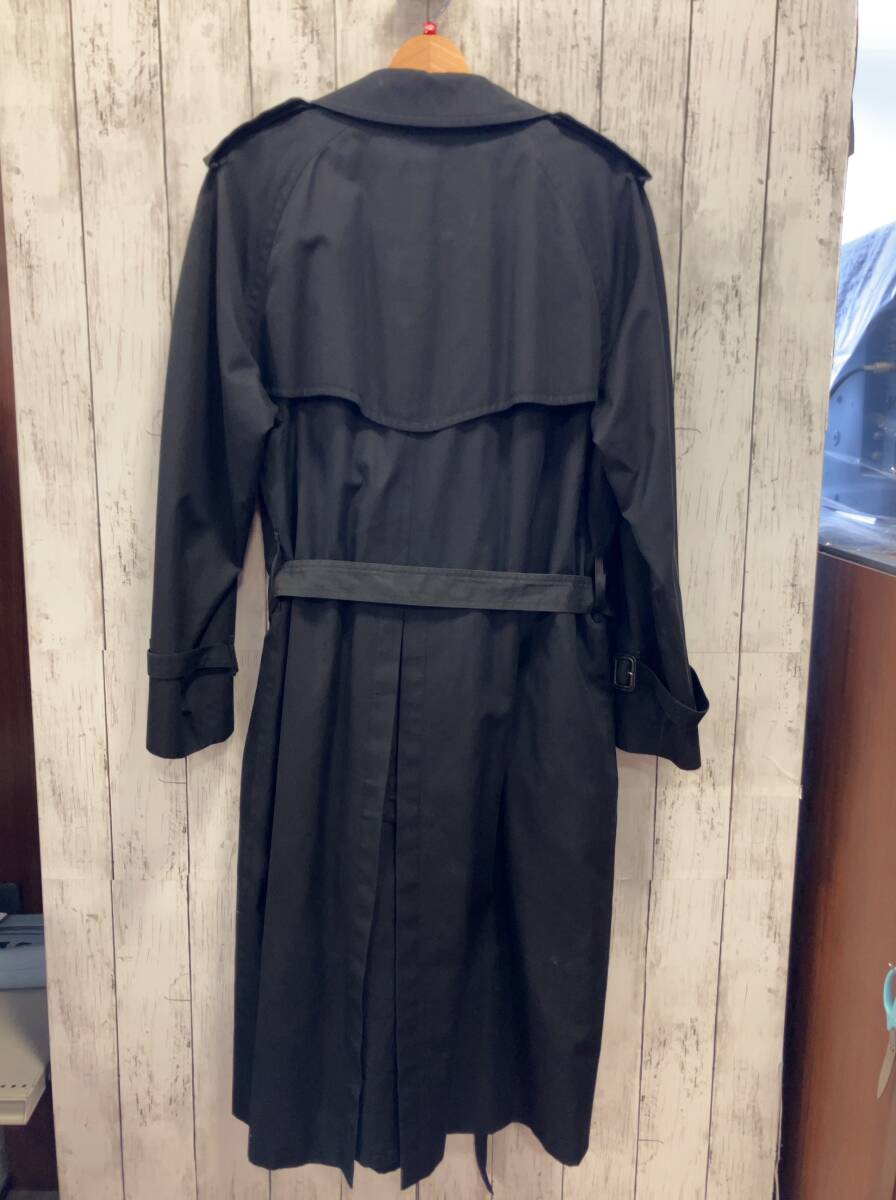 BURBERRY London バーバリーロンドン トレンチコート ブラック BJB82 ライナー付き サイズ不明_画像2