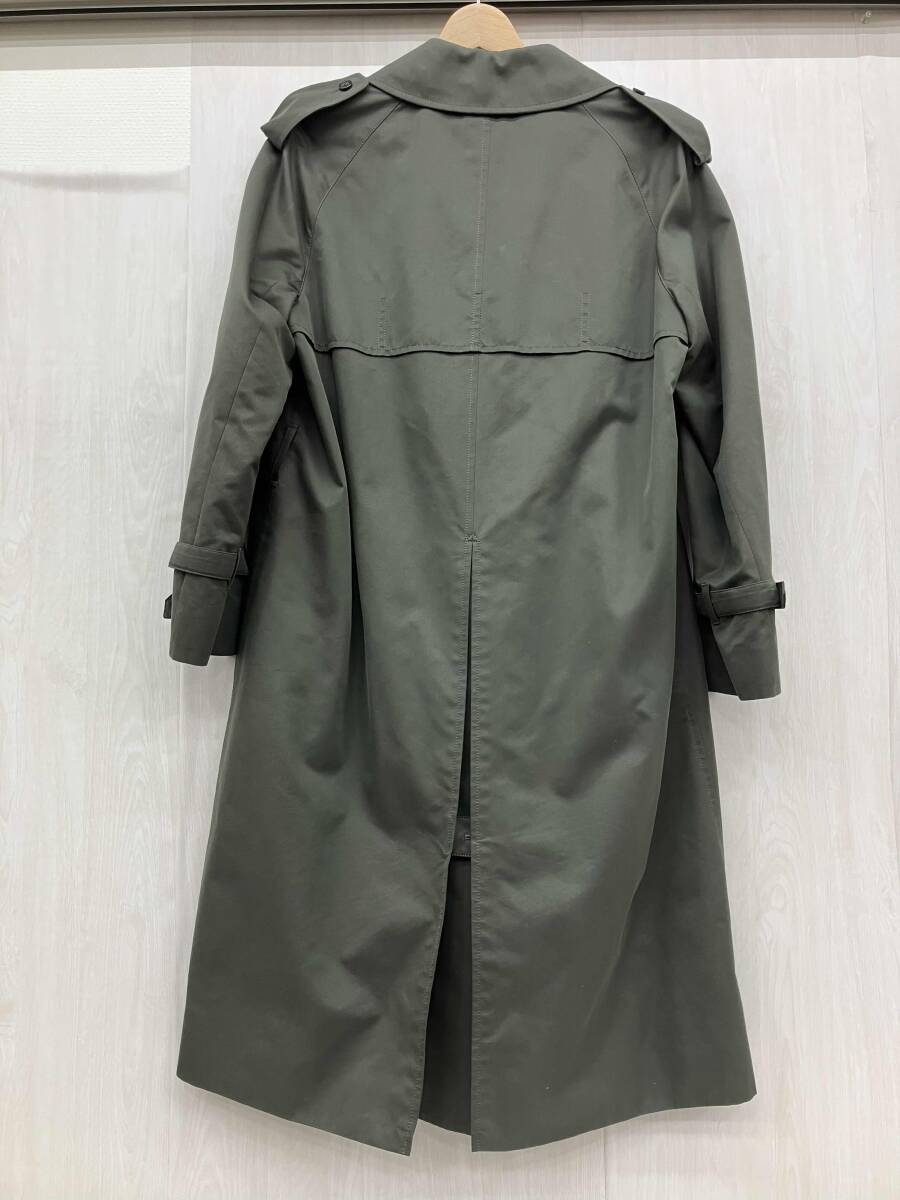 Aquascutum アクアスキュータム　6301451304-4836 トレンチコート　カーキ　メンズ　36_画像2