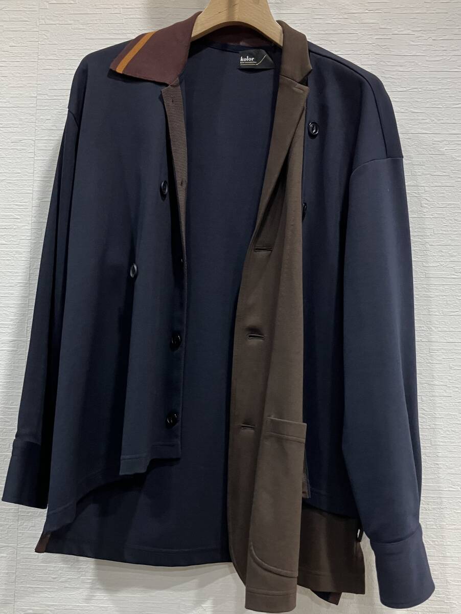 kolor テーラードジャケット 23SS ハイゲージポンチジャケット_画像1