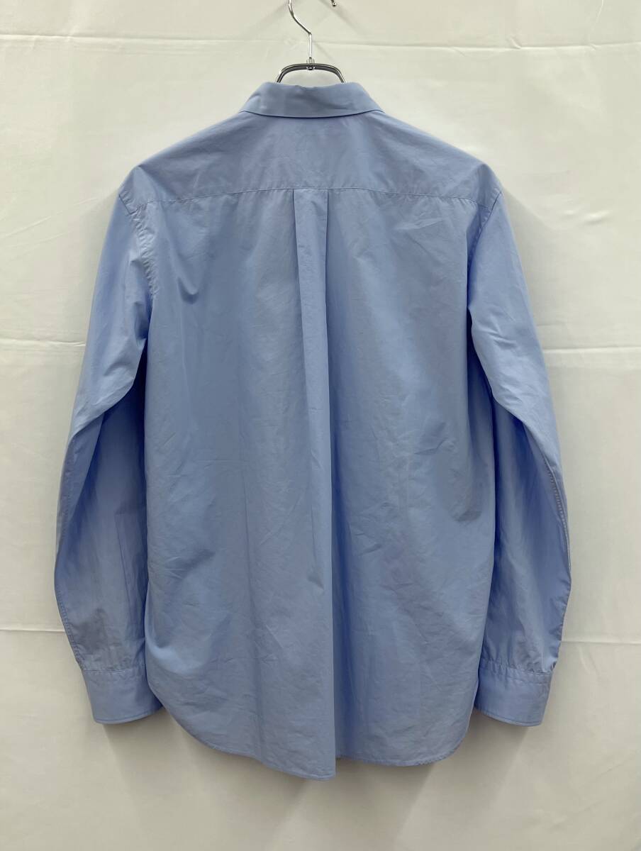 COMME des GARCONS HOMME DEUX コムデギャルソンオムドゥ 長袖シャツ DH-B033 綿100% 日本製 S ブルー 通年_画像2