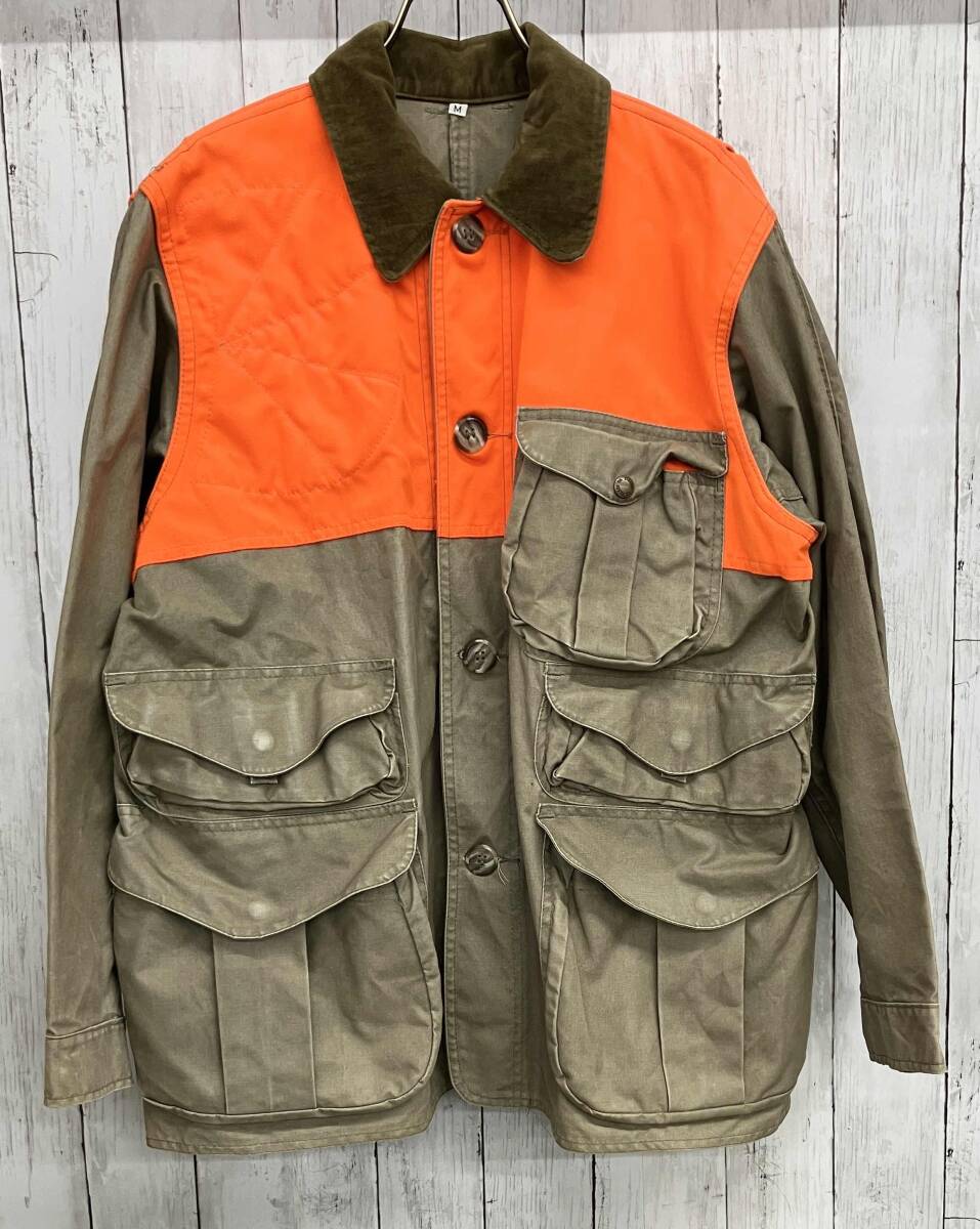 FILSON ハンティングジャケット フィルソン Shelter Cloth Upland Bird USA製 size M オレンジ_画像1