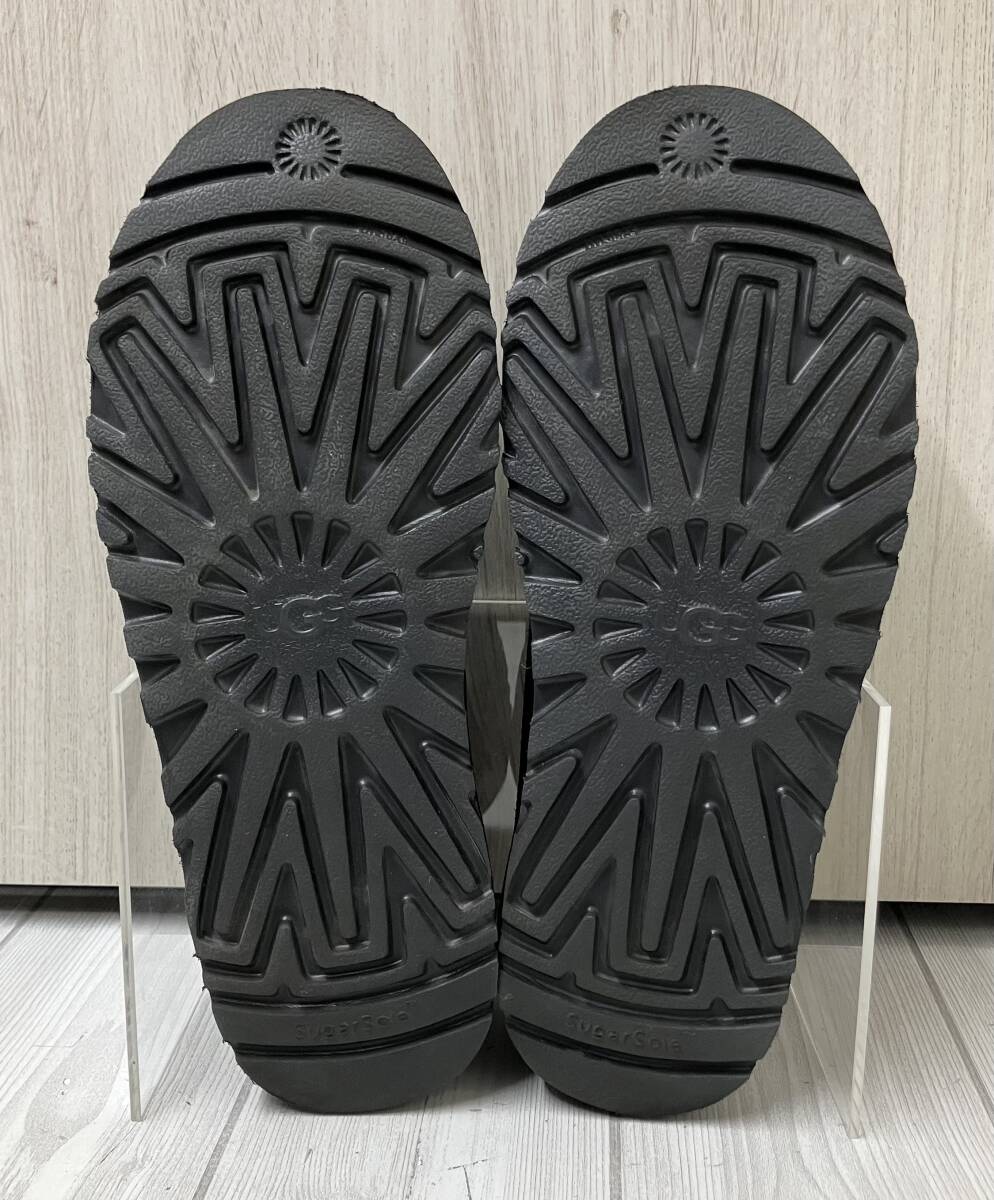 UGG アグ 3010 KENTON ケントン スリッポン ムートン シューズ 27cm ブラック_画像6