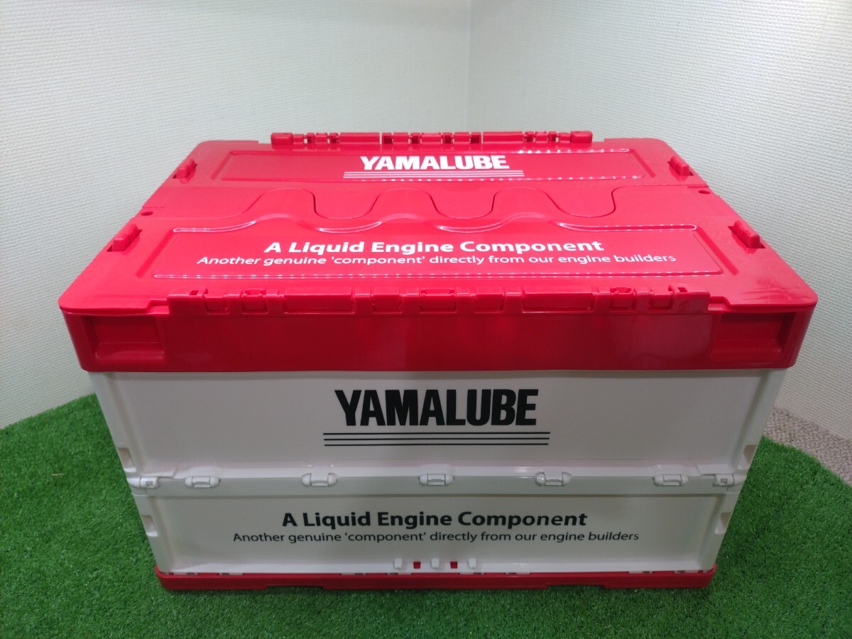 ヤマルーブ　 コンテナ　 レッド②　 フタ一体型　オリコン_画像1