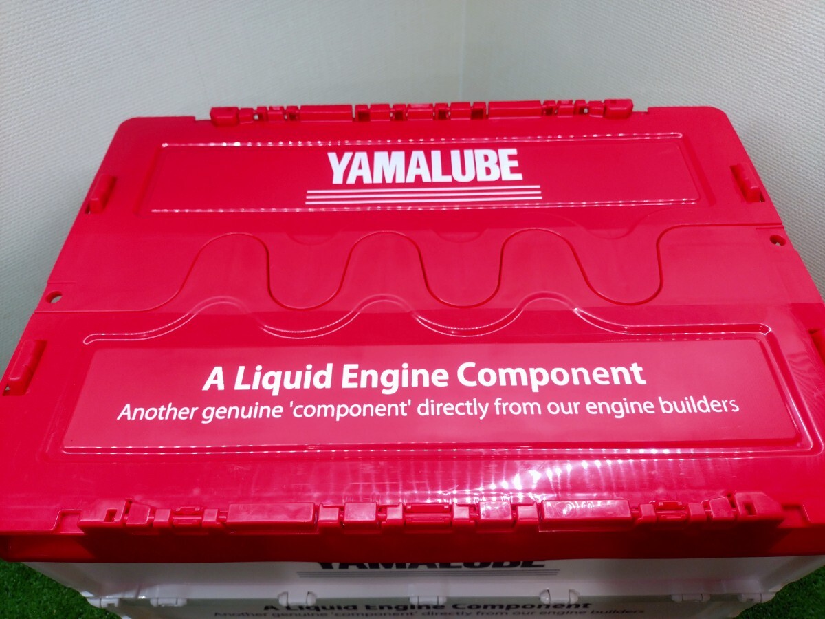 ヤマルーブ　 コンテナ　 レッド②　 フタ一体型　オリコン_画像2