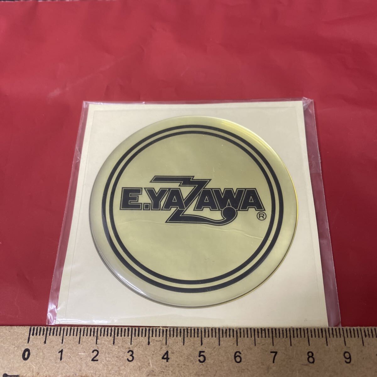 ポッティングステッカー ロゴ E.YAZAWA 矢沢永吉_画像1