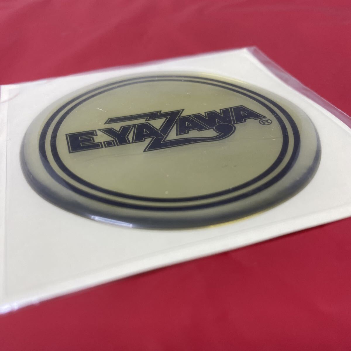 ポッティングステッカー ロゴ E.YAZAWA 矢沢永吉_画像2