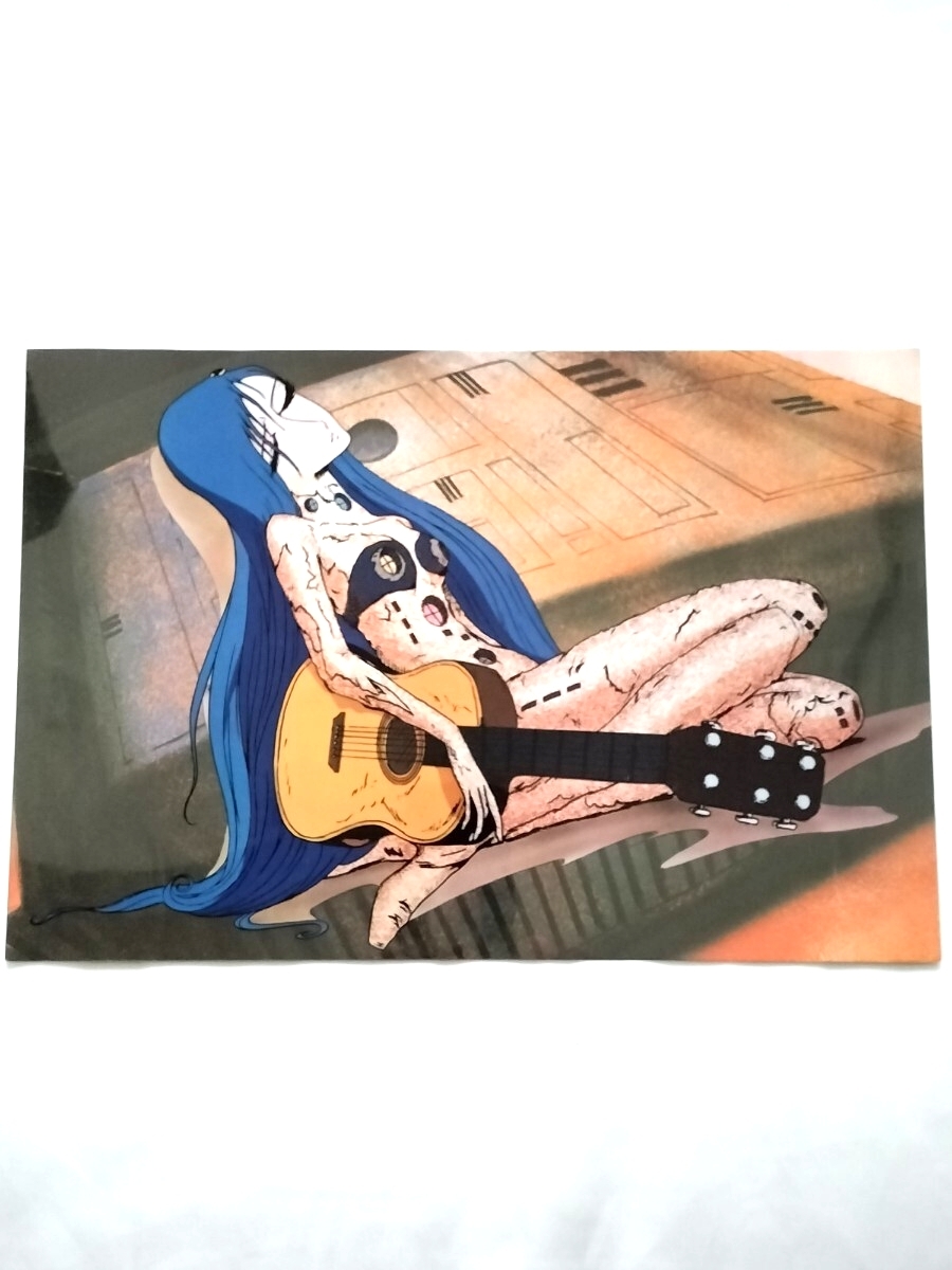 [ Ginga Tetsudou 999] подлинная вещь фон имеется . производства цифровая картинка / Matsumoto 0 ./ заводная головка часов гитара 