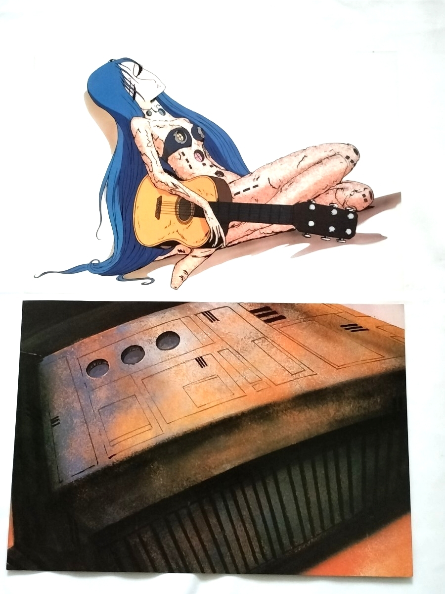 [ Ginga Tetsudou 999] подлинная вещь фон имеется . производства цифровая картинка / Matsumoto 0 ./ заводная головка часов гитара 