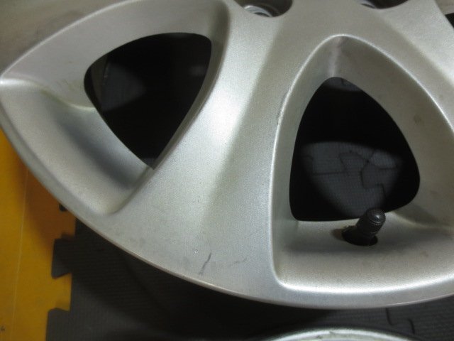 ☆スピスタ☆ホイール　スズキ純正　スイフト　15インチ　5.5J　+45　100-4　4本　R155275H　中古_画像3