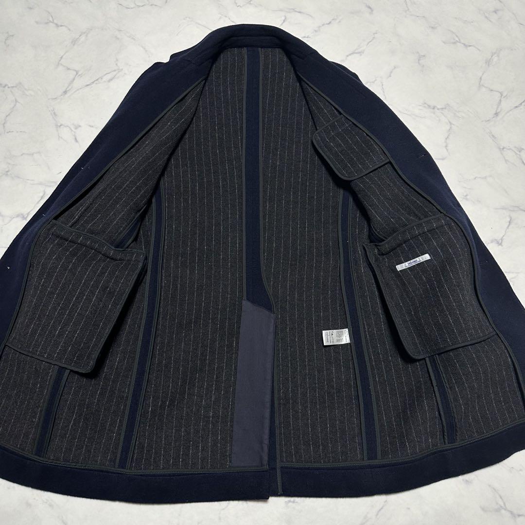 美品　ジャーナルスタンダードJOURNAL STANDARD　チェスターコート ネイビー　紺　サイズL_画像4