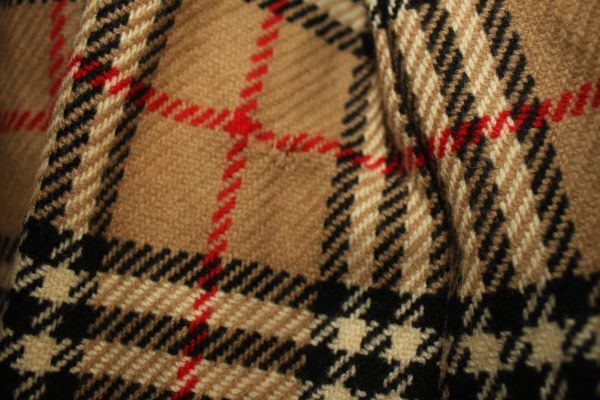 4169*M：バーバリーズ、カーキー系、ウールライナー付き、ステンカラーコート、少し難あり_画像5