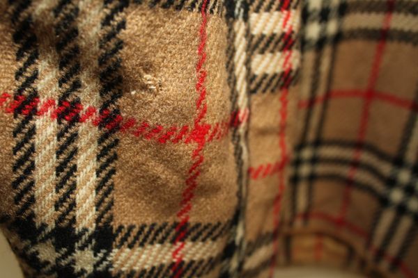 4175*S：バーバリーズ、ベージュ、ウールライナー付き、ステンカラーコート、訳あり品_画像6