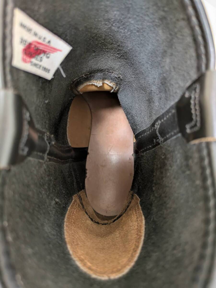 97年製 8169　ウエルト芯通しでない 年代物の割には良品かと_画像8