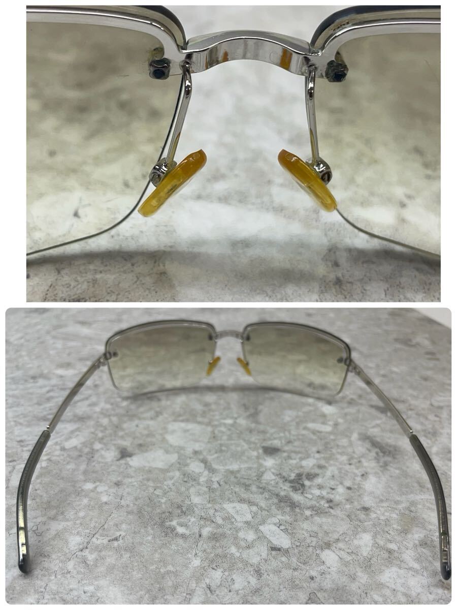 SR■ GUCCI グッチ サングラス 度なし GGロゴ 1794/s YB7 メガネ アイウェア カラーレンズ ブラウン ケース付き レディース おしゃれ_画像5