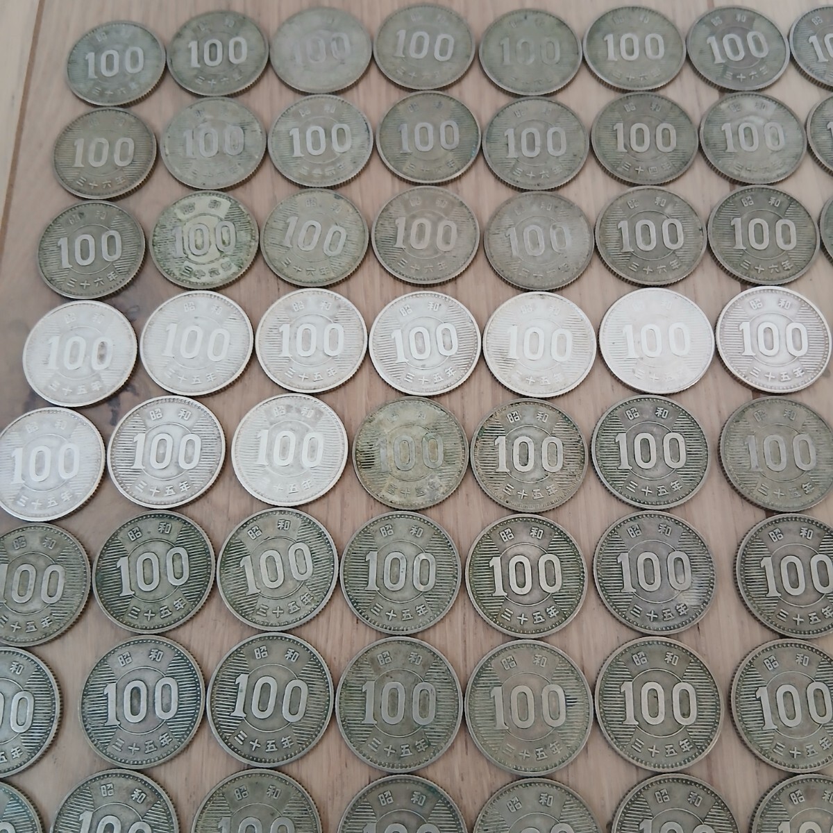 ◎【銀貨】100円玉 250枚　昭和34年35年36年38年40年 古銭 硬貨