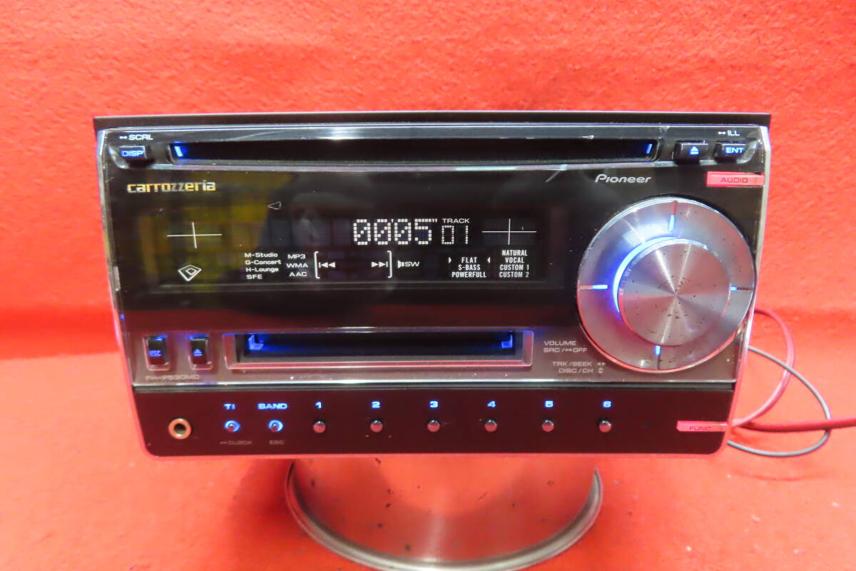 *CS2162* гарантия работы есть / Carozzeria FH-P530MD CD MD плеер / панель / Car Audio 2DIN/AUX