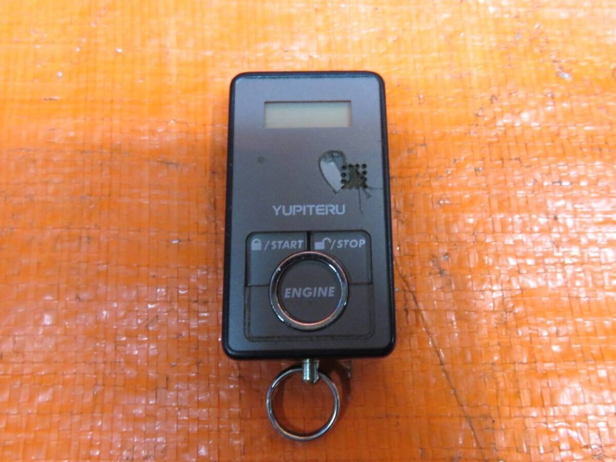 LA1641 動作OK アルファード GGH25W/後期 ユピテル テレコントロールエンジンスタータ/YUPITERU VE-Eps51/ECUハーネス アンテナ リモコン付_画像4