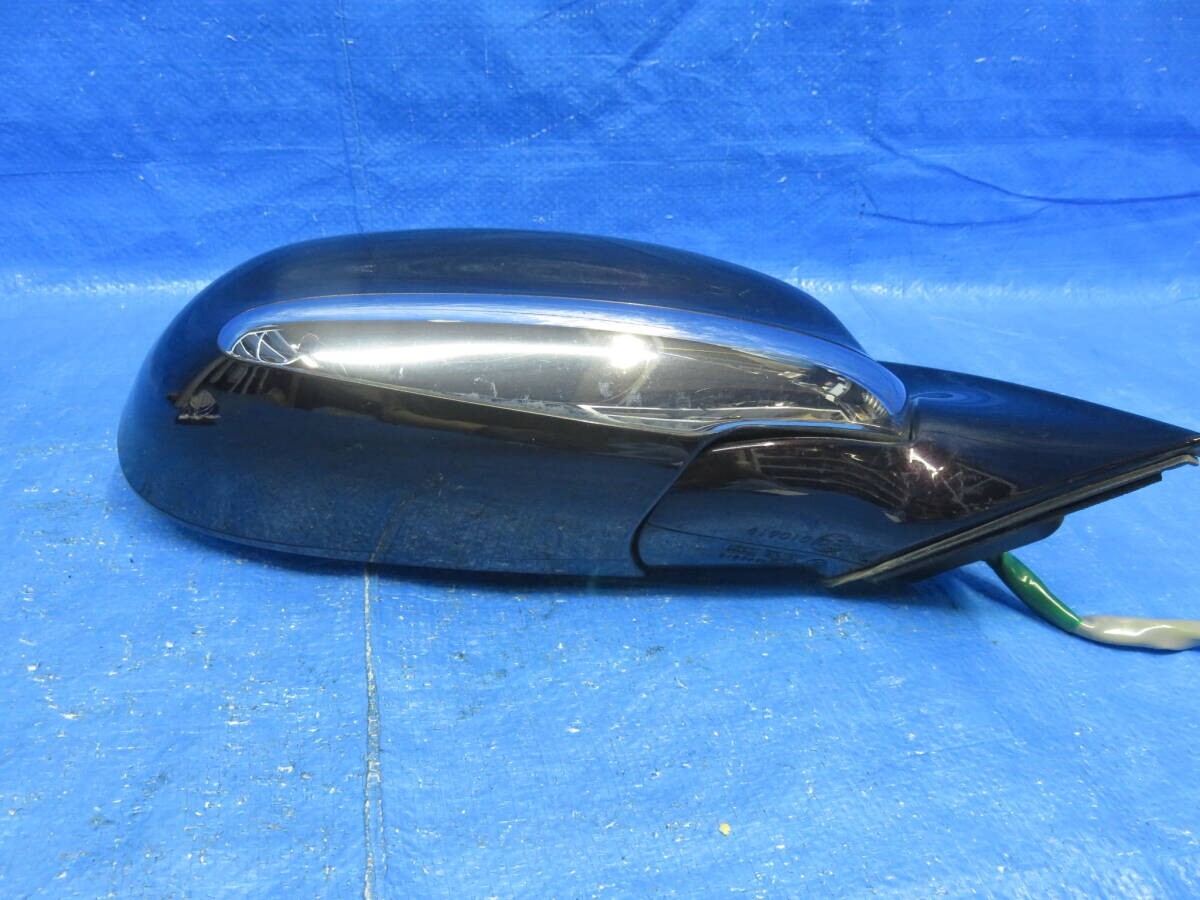 LA5425* работа OK Toyota Soarer UZZ40 предыдущий период ( правый ) зеркало на двери / водительское сиденье зеркало заднего вида / оригинальный 3P6 черновато- красный mica * маленькая царапина