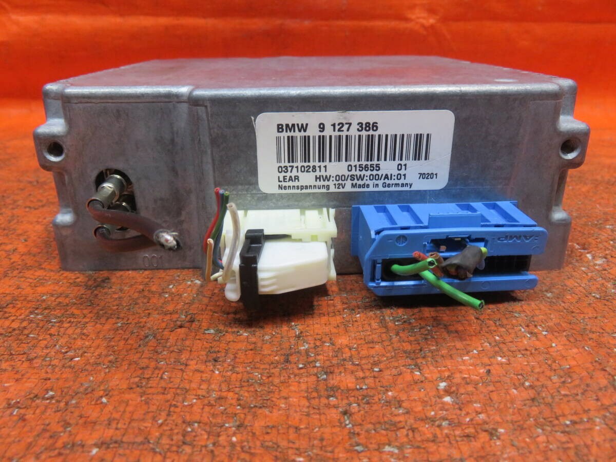 BY9182 保証付/動作OK BMW E60 E61 525i 530i 5シリーズ TVチューナー/ビデオ モジュール/純正 BMW 9127386の画像4