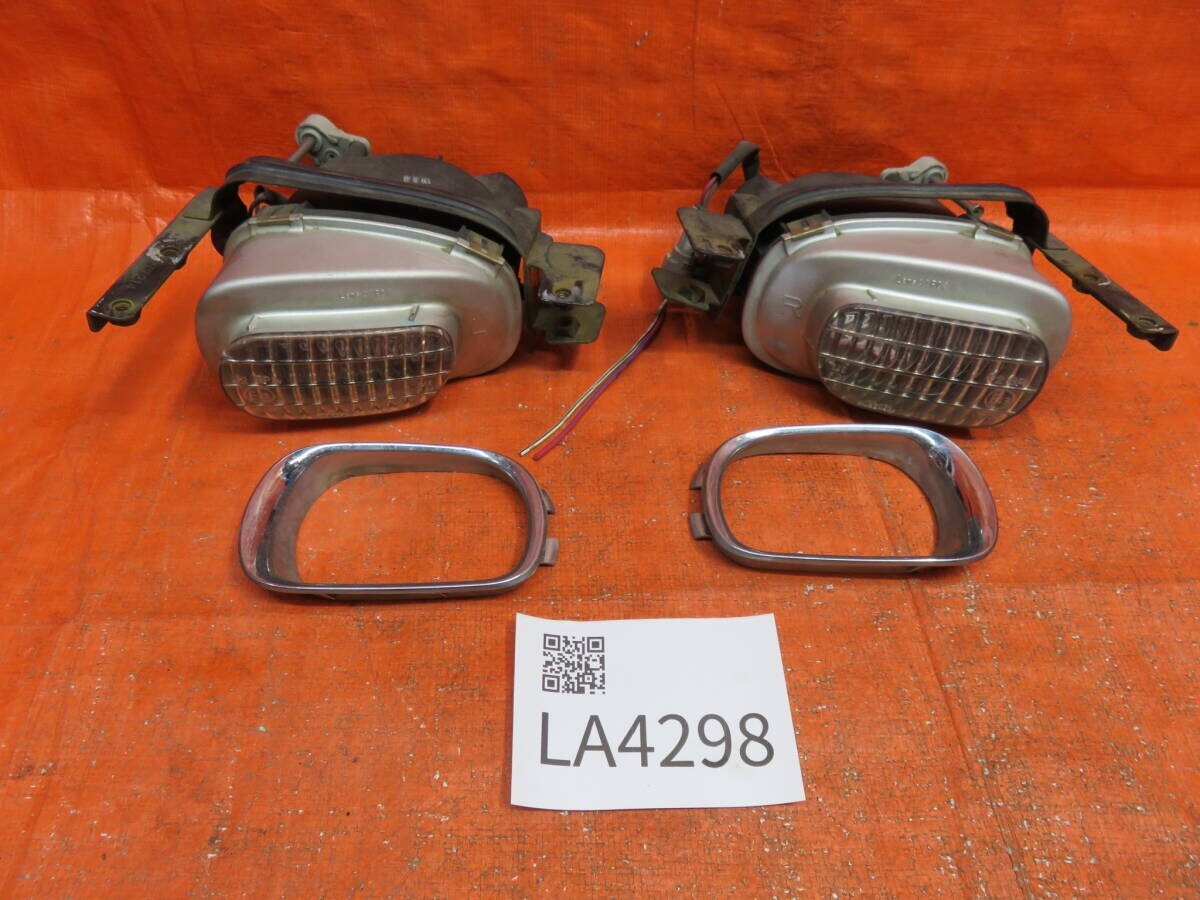 LA4298* лампочка-индикатор OK Soarer UZZ40/ предыдущий период обычный галоген противотуманая фара левый и правый в комплекте / оригинальный KOITO 24-42 металлизированный рама * загрязнения / текущее состояние доставка