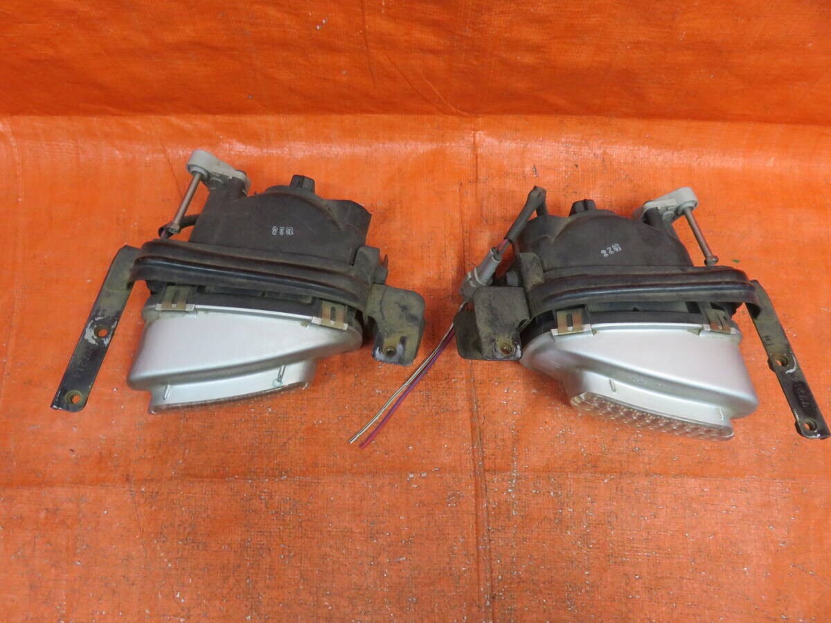 LA4298* лампочка-индикатор OK Soarer UZZ40/ предыдущий период обычный галоген противотуманая фара левый и правый в комплекте / оригинальный KOITO 24-42 металлизированный рама * загрязнения / текущее состояние доставка