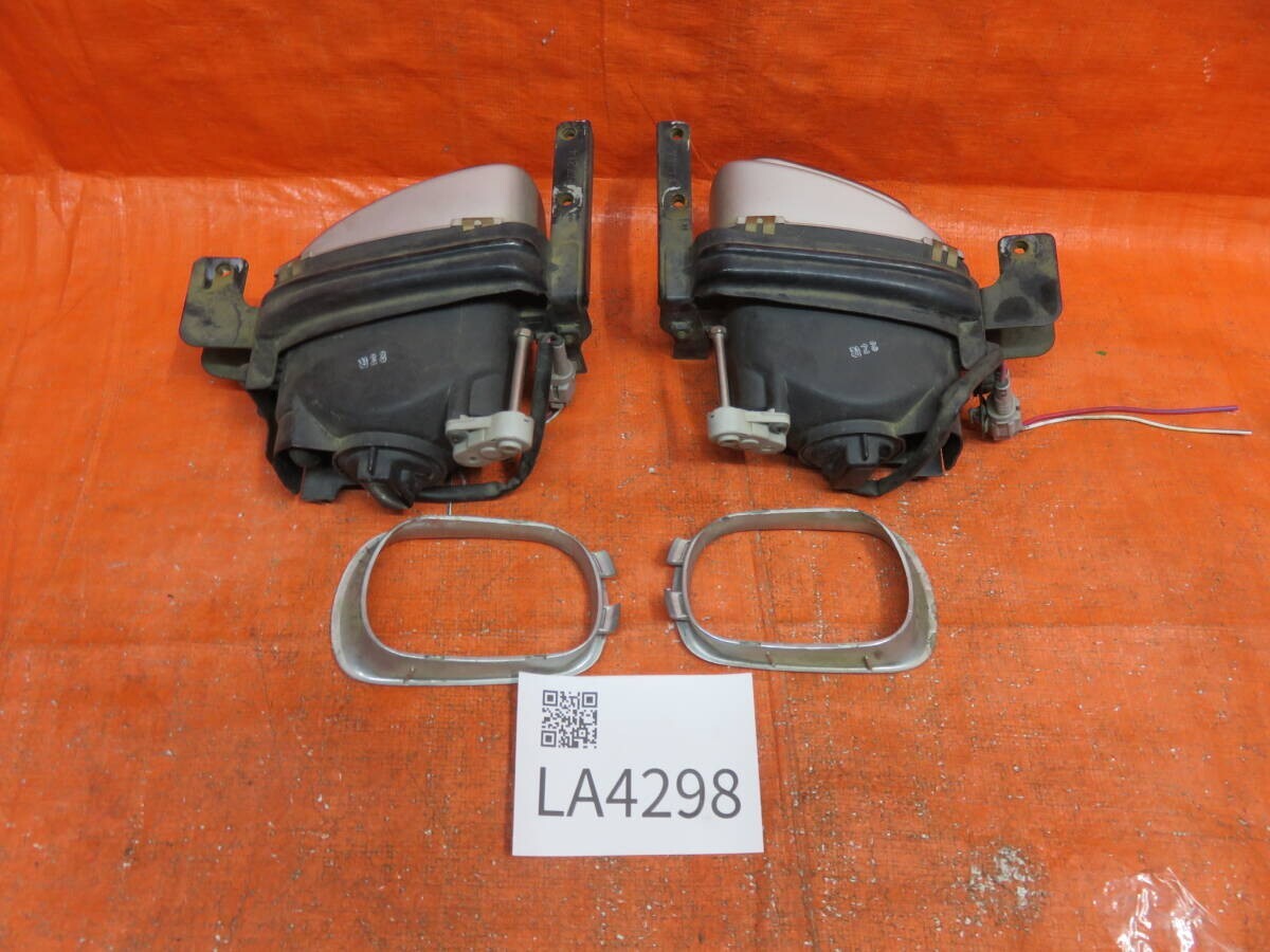 LA4298* лампочка-индикатор OK Soarer UZZ40/ предыдущий период обычный галоген противотуманая фара левый и правый в комплекте / оригинальный KOITO 24-42 металлизированный рама * загрязнения / текущее состояние доставка 