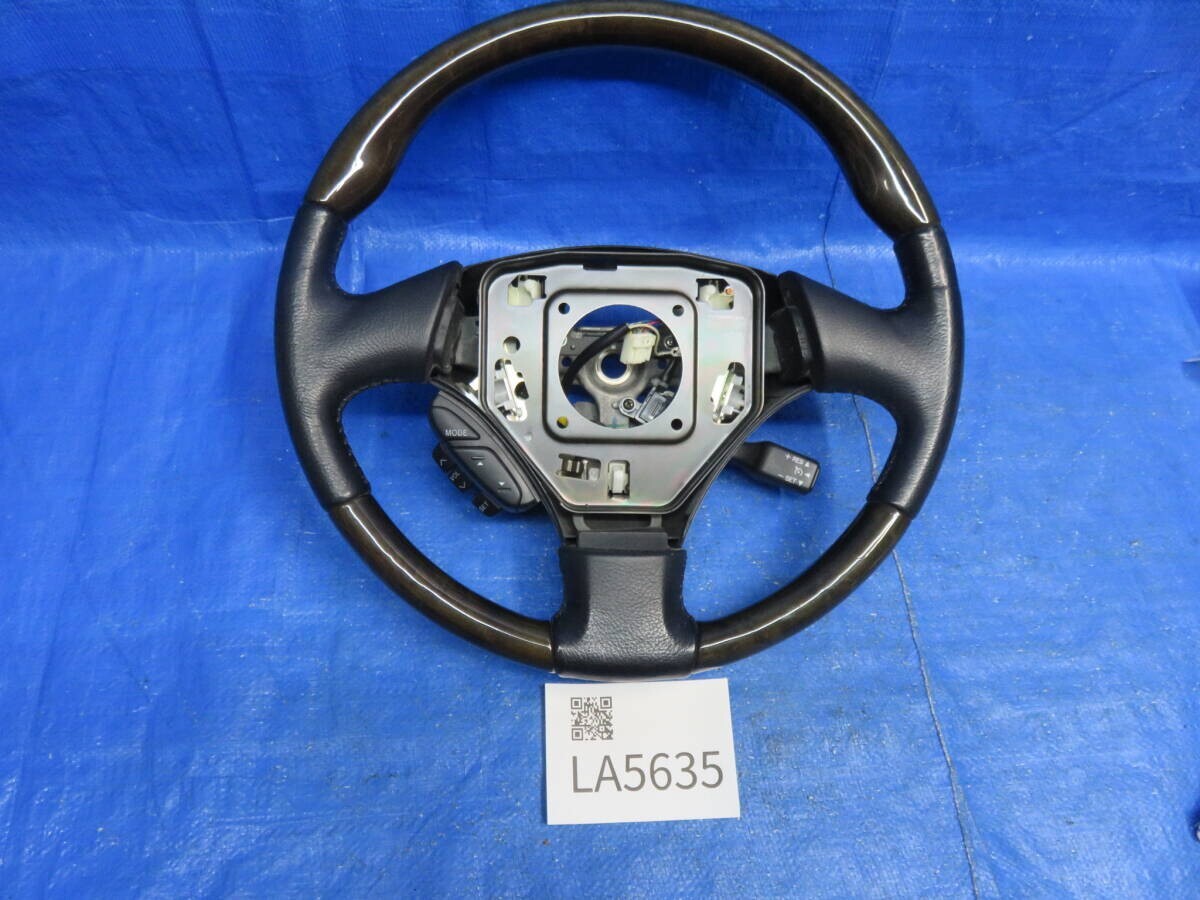 LA5635* レクサス SC430 /UZZ40 後期 ウッドコンビ ハンドル/ステアリング クルコン付 / ソアラ共通_画像2