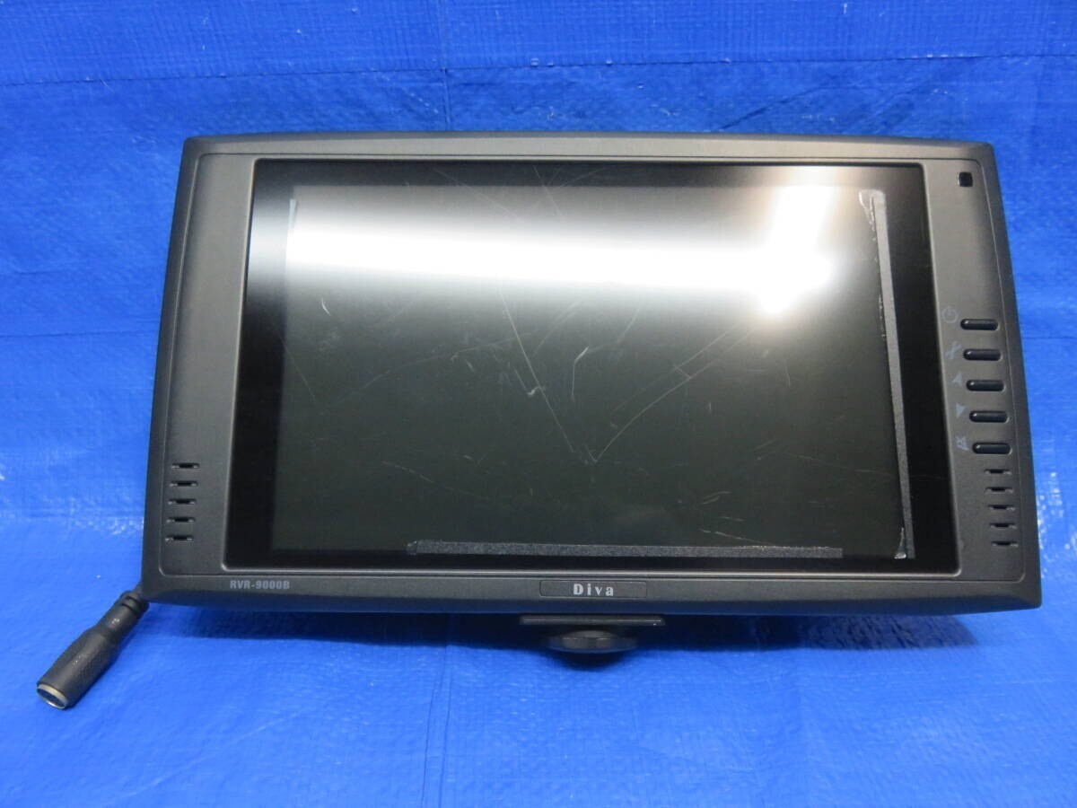LA4356* автомобильный RVR-9000B 9 -дюймовый широкий. свободный монитор не проверка текущее состояние доставка * экран маленький царапина есть 