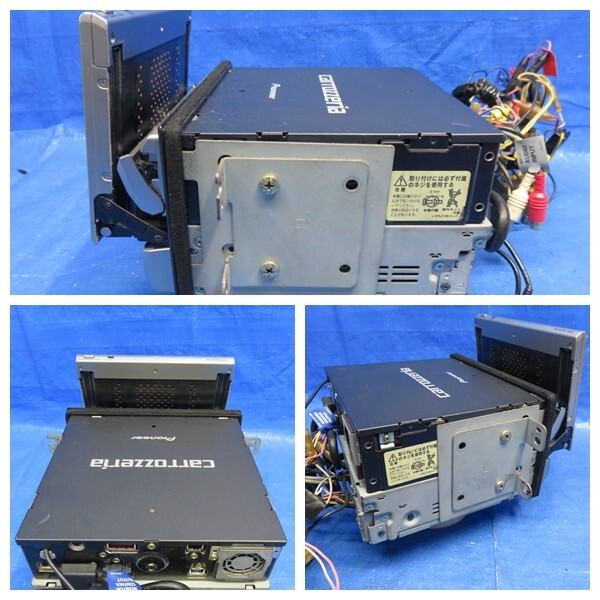 LA5119* ジャンク カロッツェリア HDDカーナビ Carrozzeria AVIC-V77MD Pioneer CD DVD MD 　※傷?斷線/現(xiàn)狀渡し