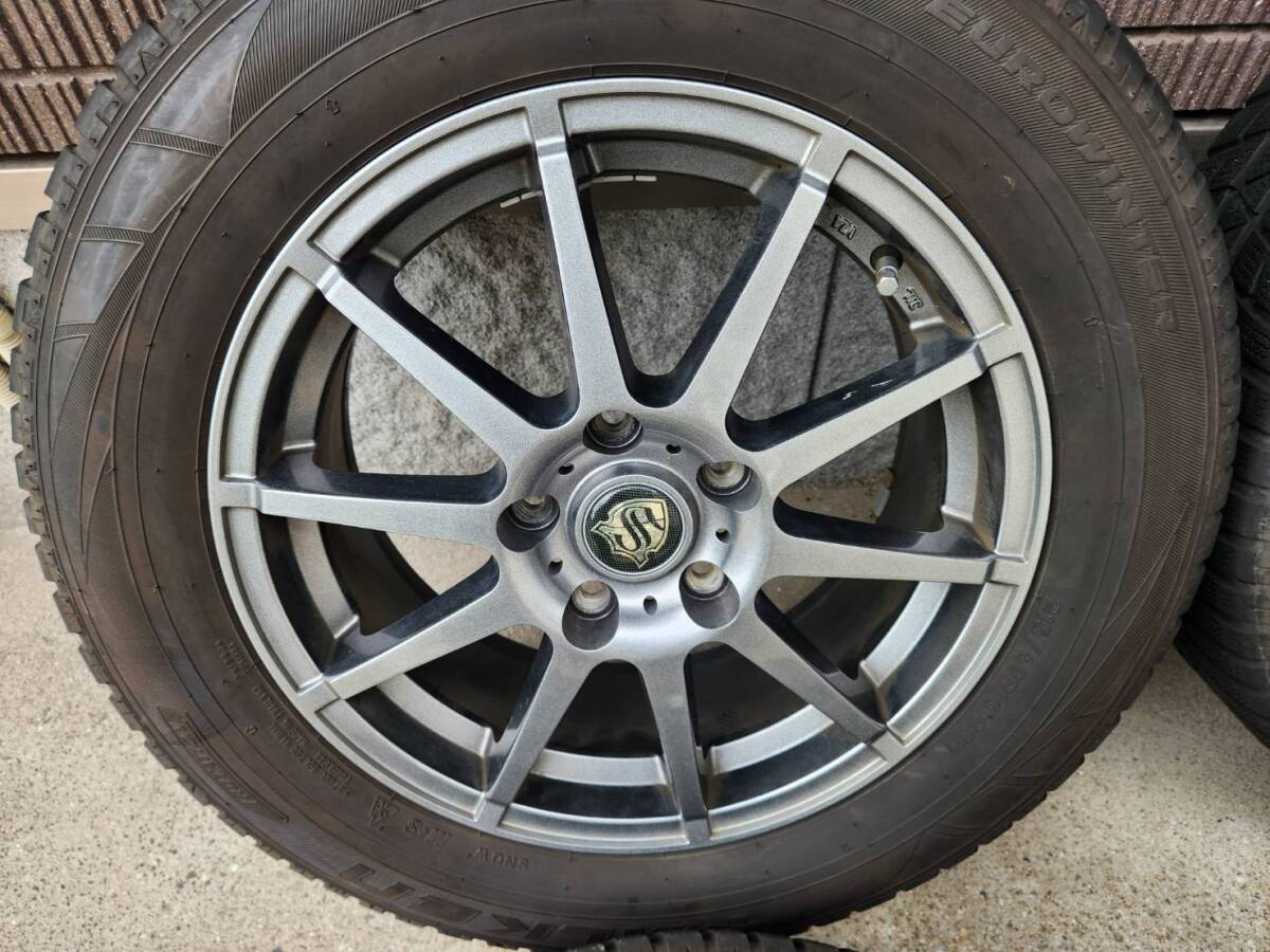 ホンダ ヴェゼル EUROWINTER HS449 ファルケン 16x6.5J 5穴 114.3 215/60R16 スタッドレス 冬タイヤ RU3 オデッセイ CX-3 RU1 RU2 VEZEL_画像2