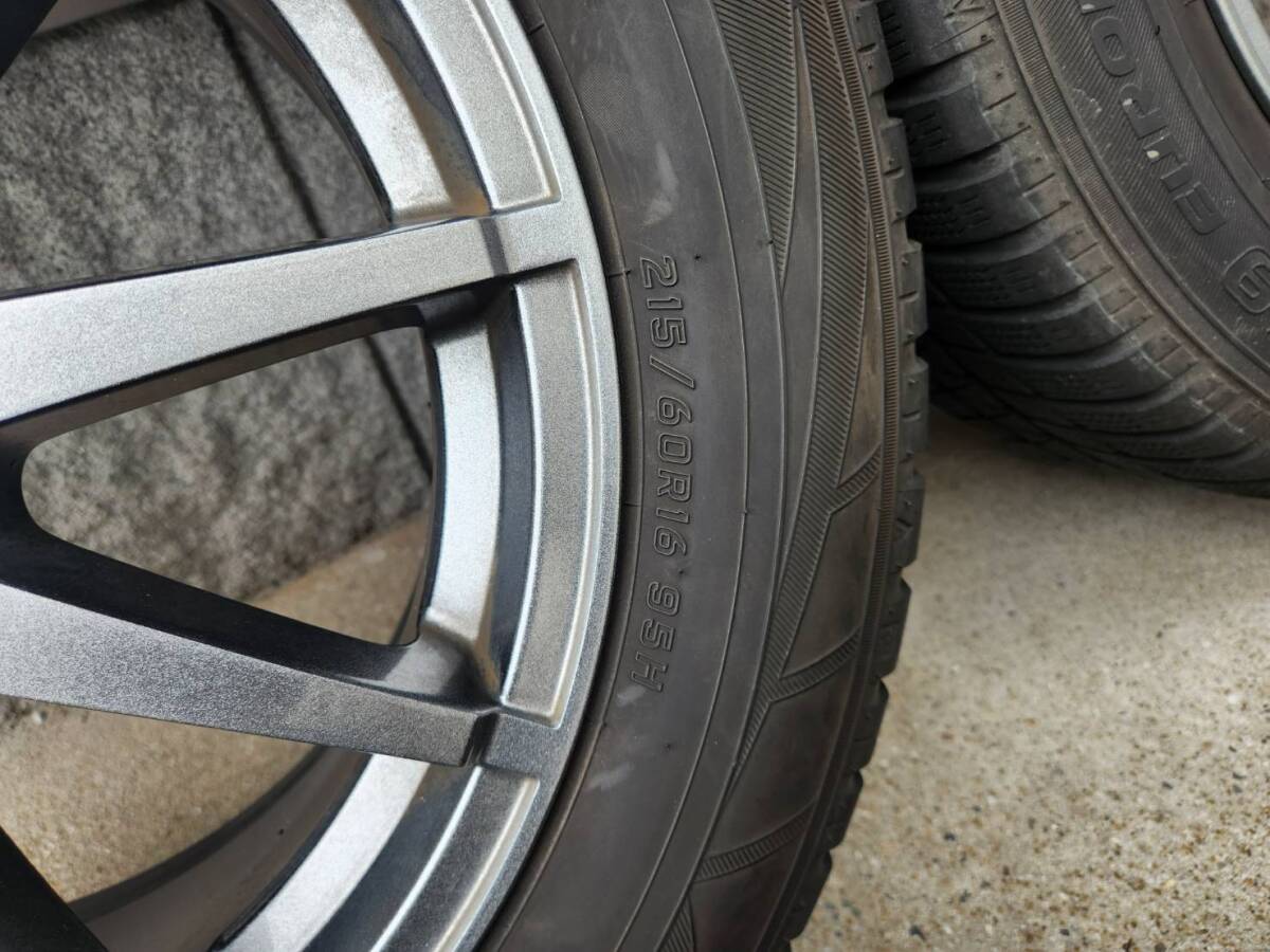 ホンダ ヴェゼル EUROWINTER HS449 ファルケン 16x6.5J 5穴 114.3 215/60R16 スタッドレス 冬タイヤ RU3 オデッセイ CX-3 RU1 RU2 VEZEL_画像9
