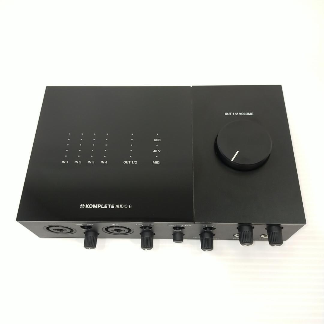 【美品】ネイティブインストゥルメンツ KOMPLETE AUDIO 6 MK2 オーディオインターフェイス_画像2