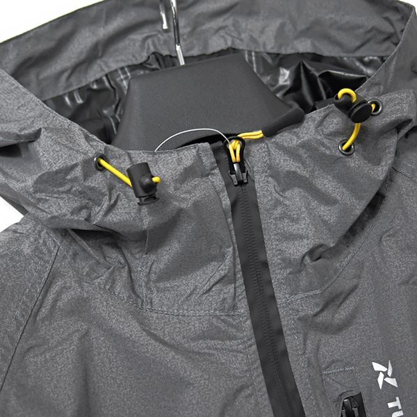 新品 タルテックス 防水 防風 ウェザークロス フード ブルゾン LL 灰 【2-3134_104_LL】 TULTEX メンズ 透湿 撥水 リフレクター ストレッチ_画像5