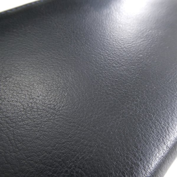 新品 2.6万 スタイルワークス レザー ラウンドジップ ウォレット ネイビー 【K22292】 STYLE WORKS 長財布 メンズ レディース 牛革 濃紺_画像6