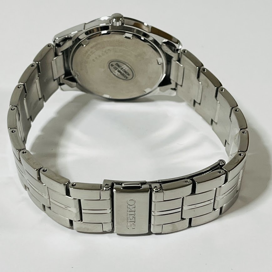 ★SEIKO★　セイコー　7N43-0AR0　デイデイト　黒文字盤　クオーツ　動作未確認　美品_画像6