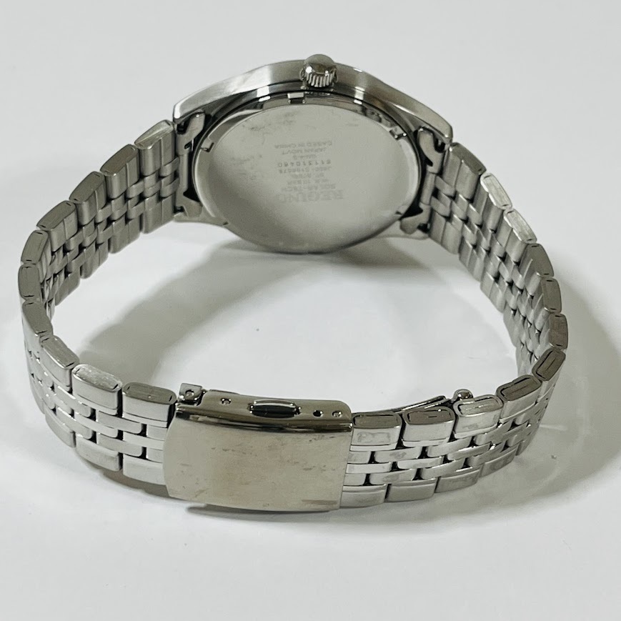 ★CITIZEN★　シチズン　REGUNO　レグノ　J800-S106575　ソーラー　黒文字盤　稼働品　未使用_画像6