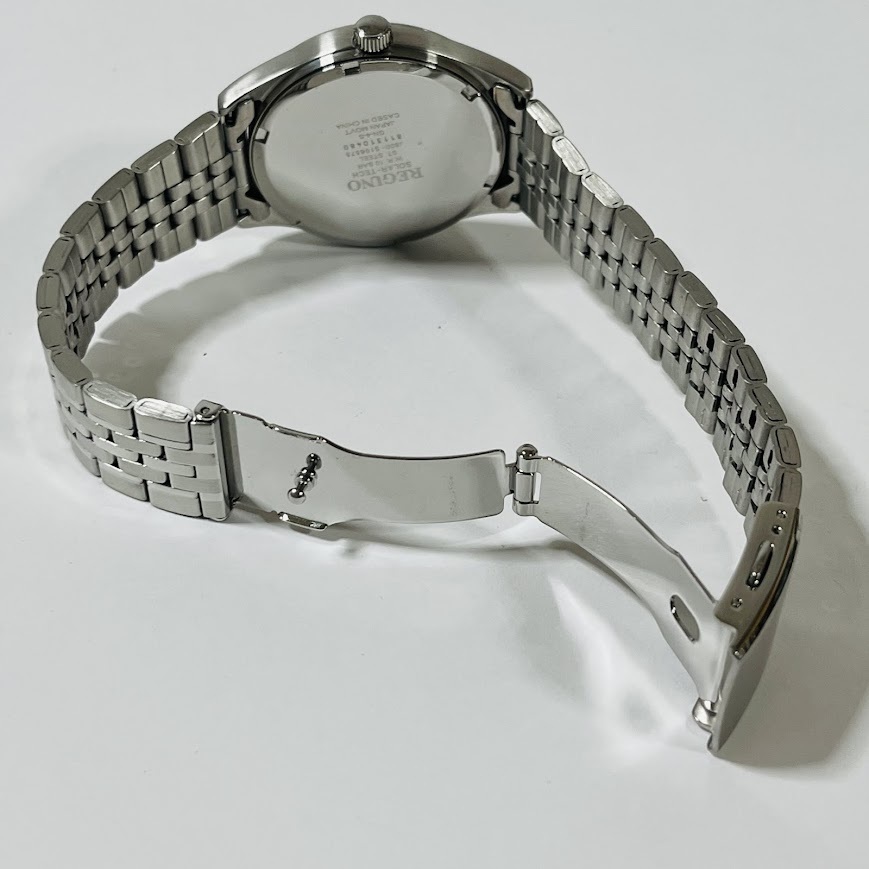 ★CITIZEN★　シチズン　REGUNO　レグノ　J800-S106575　ソーラー　黒文字盤　稼働品　未使用_画像7