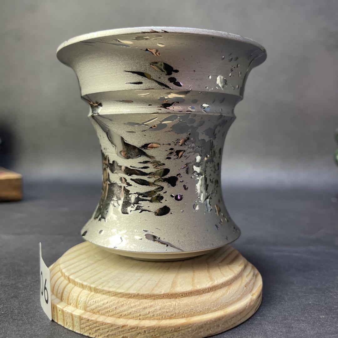 え606 Mサイズ　手作植木鉢　検索(raw life factory SRL invisible ink　カタチ製作所 中川智治 コーデックス グラキリス パキプス アガベ)_画像6