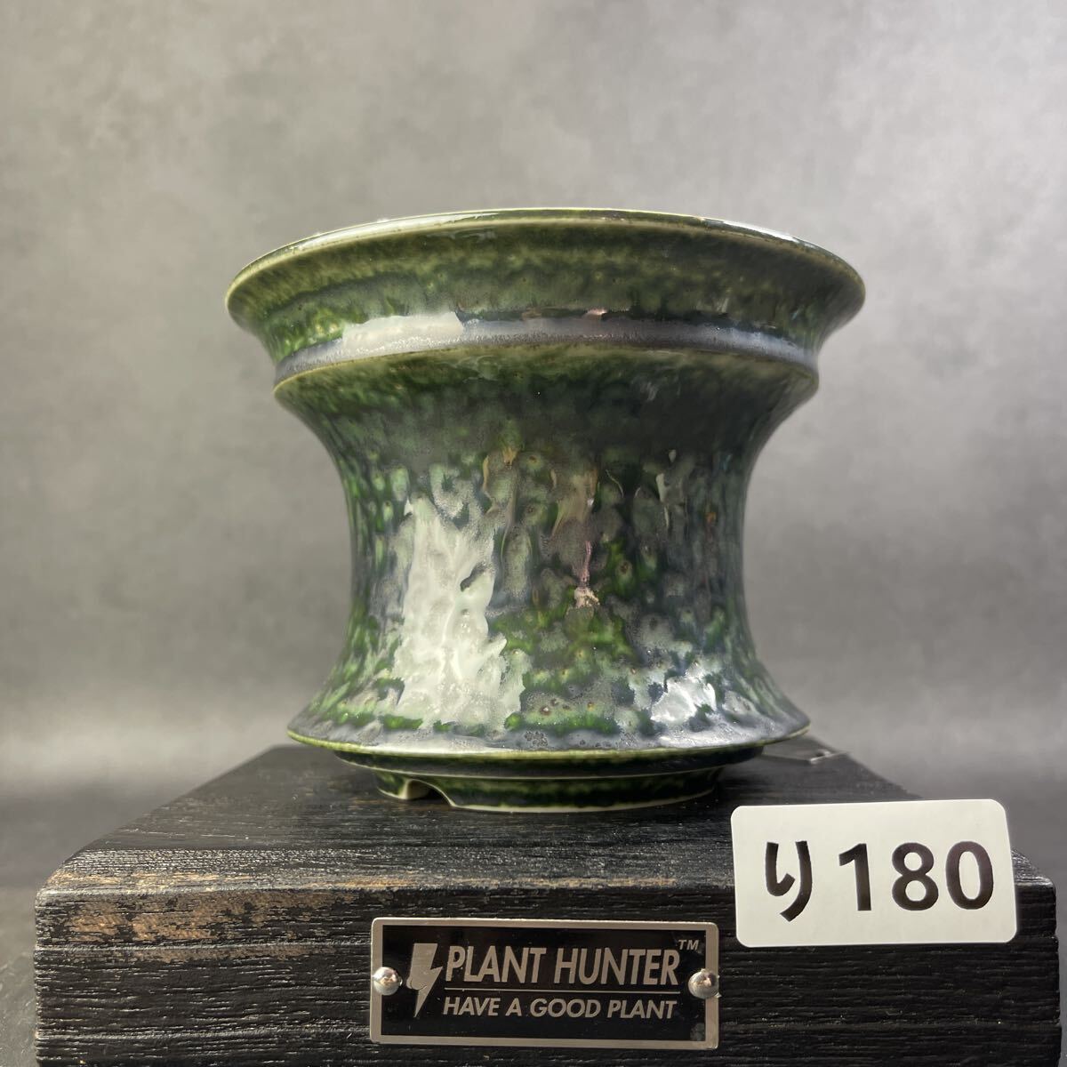 li180 огонь гора зеленый обжиг в печи менять L HAND Made цветочный горшок керамика осмотр ( агава pakips.. дракон .. небо чёрный огонь .factory SRLkatachi завод gla сверло s. корень растения 