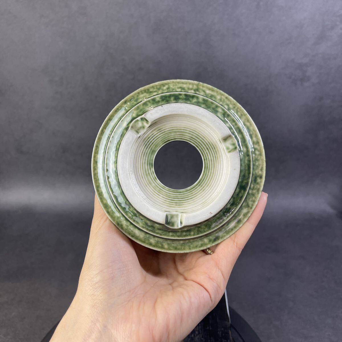 li180 огонь гора зеленый обжиг в печи менять L HAND Made цветочный горшок керамика осмотр ( агава pakips.. дракон .. небо чёрный огонь .factory SRLkatachi завод gla сверло s. корень растения 