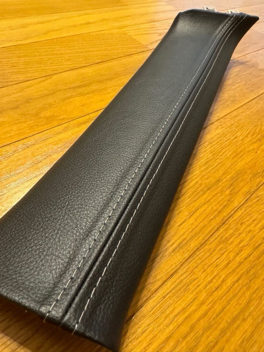 ★ジムニー JB64 JB74　A ピラーパネル　Wステッチ入りレザー調生地★_画像4