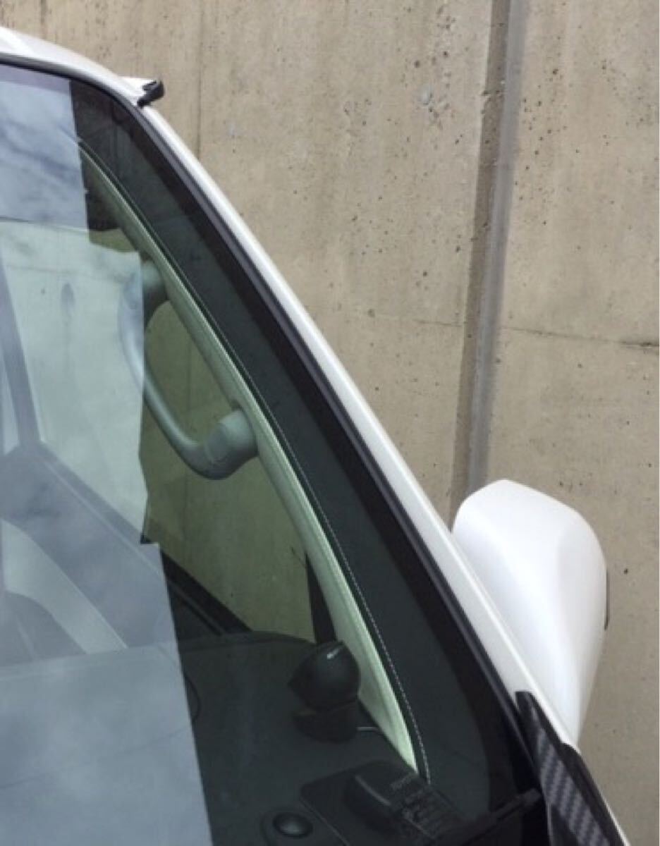 ★ハイエース200系　A ピラー Ｗステッチレザー張り生地★_画像2