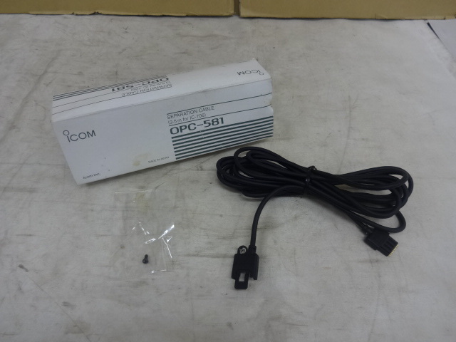 ◆iCOM◆フロントパネルセパレートケーブル◆OPC-581◆23_画像1