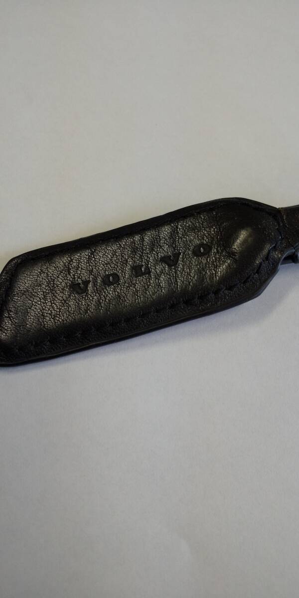 VOLVO ボルボ 純正品 キーホルダー 本革製（送料無料）_画像1